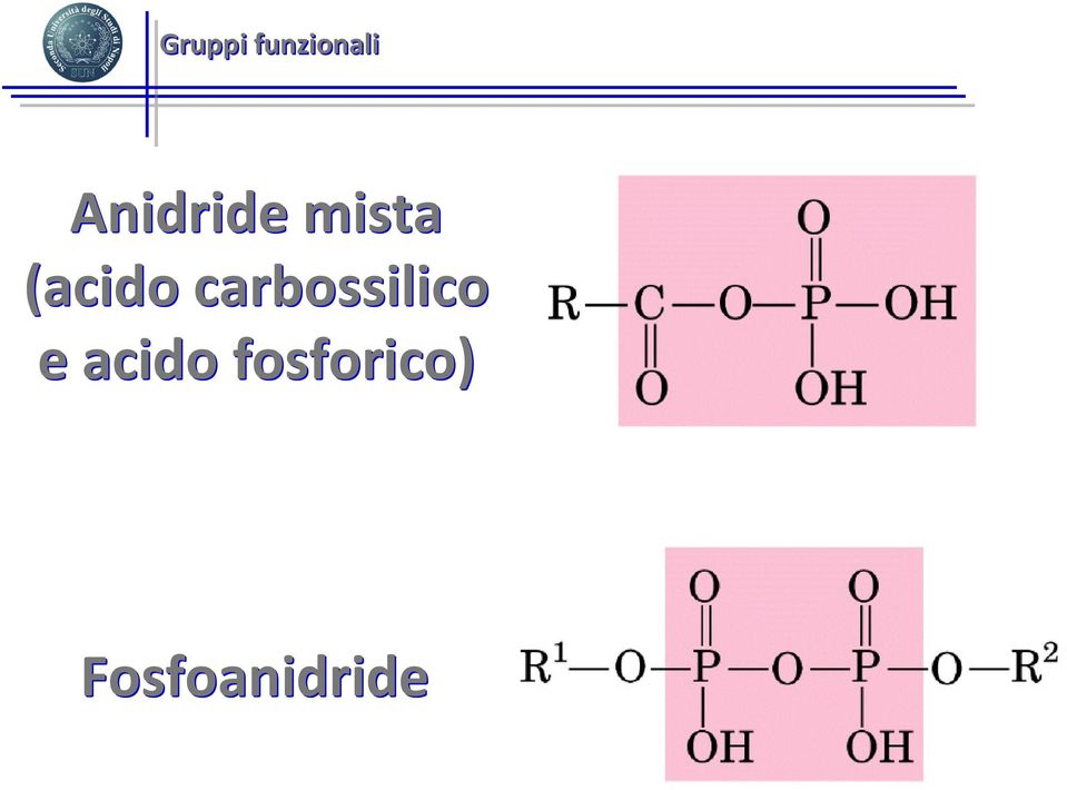 carbossilico e acido