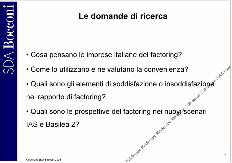 Quali sono gli elementi di soddisfazione o insoddisfazione nel