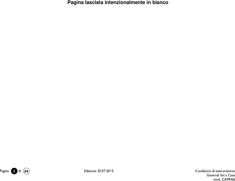 Pagina 2 di 64 Edizione 25.