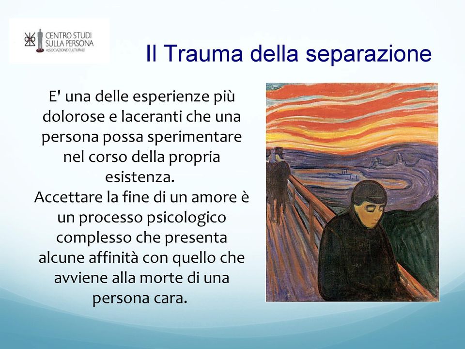 Accettare la fine di un amore è un processo psicologico complesso che