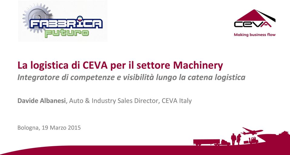 catena logistica Davide Albanesi, Auto &