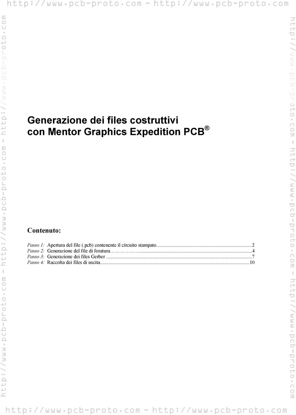 pcb) contenente il circuito stampato.