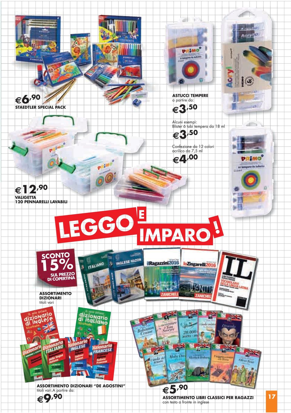 15% SUL PREZZO DI COPERTINA ASSORTIMENTO DIZIONARI titoli vari ASSORTIMENTO DIZIONARI DE AGOSTINI