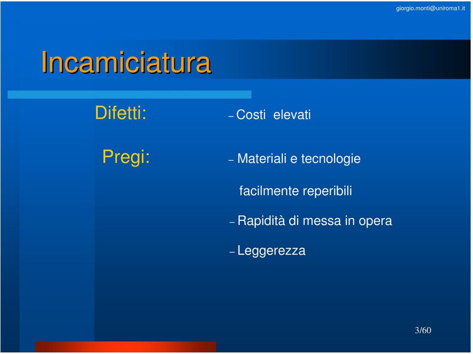 tecnologie facilmente reperibili