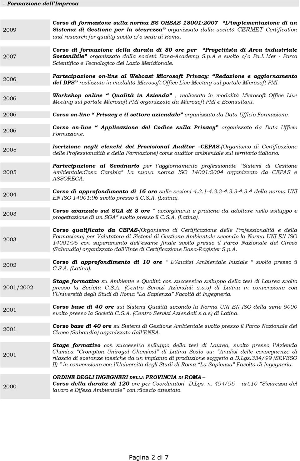 Mer - Parco Scientifico e Tecnologico del Lazio Meridionale.