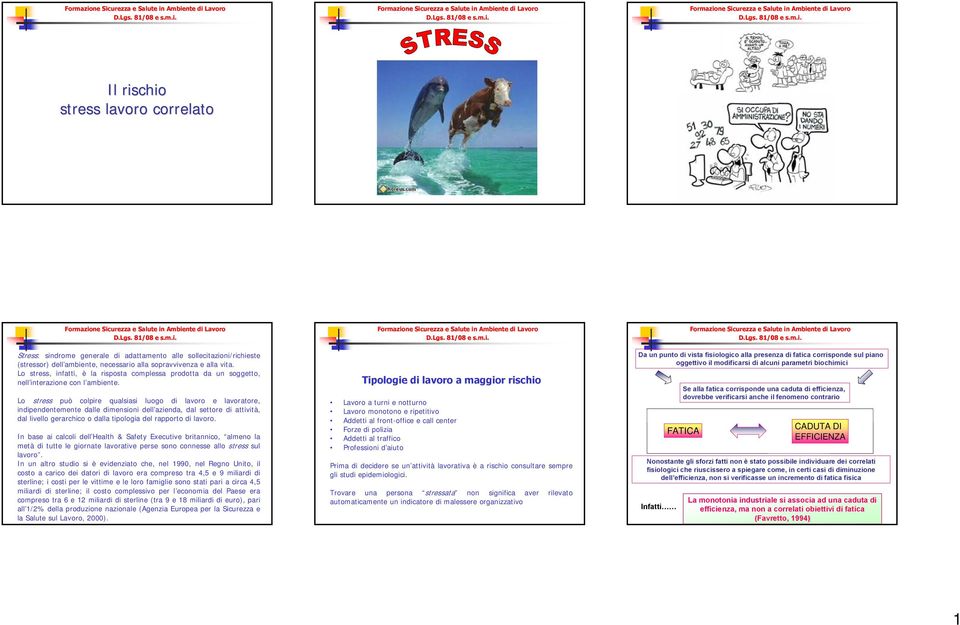 Lo stress può colpire qualsiasi luogo di lavoro e lavoratore, indipendentemente dalle dimensioni dell azienda, dal settore di attività, dal livello gerarchico o dalla tipologia del rapporto di lavoro.