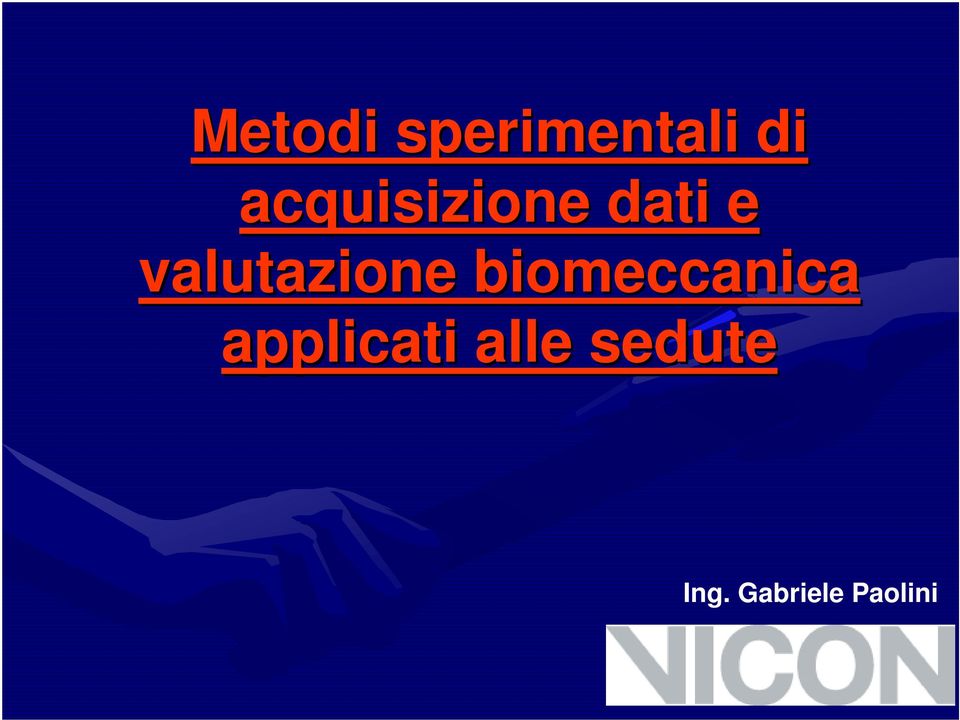 valutazione biomeccanica