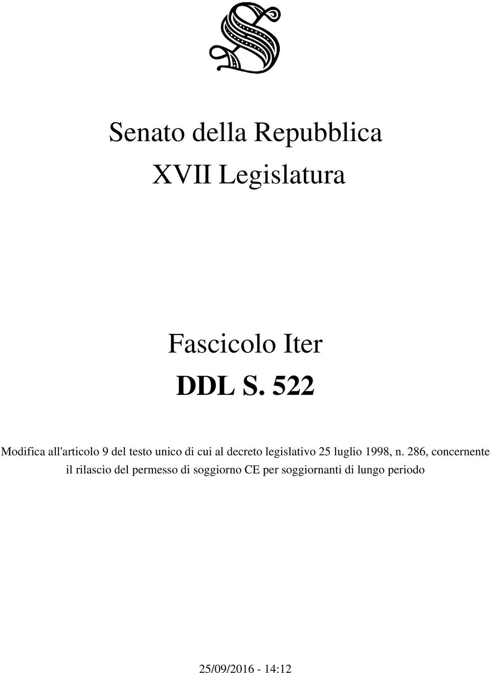 legislativo 25 luglio 1998, n.