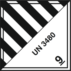 bombole per gas) lo richiedono, le dimensioni delle etichette possono essere ridotte purché chiaramente leggibili con il numero ONU riportato sul documento di trasporto, preceduto dalle lettere UN.