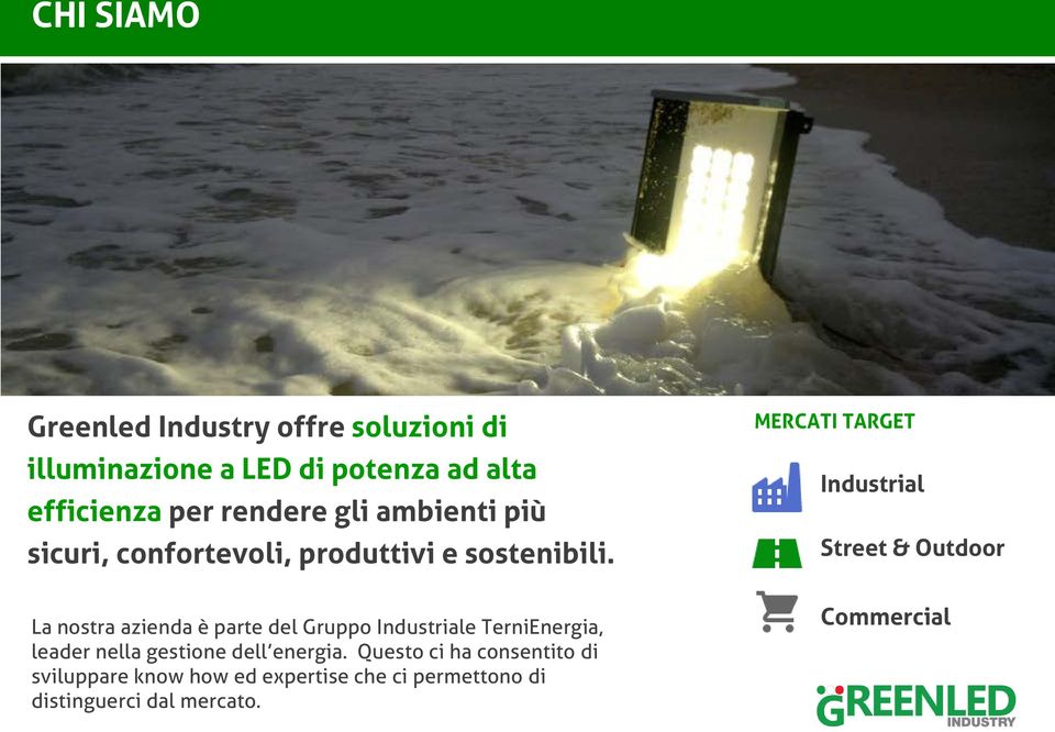 La nostra azienda è parte del Gruppo Industriale TerniEnergia, leader nella gestione dell energia.