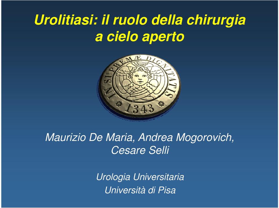 De Maria, Andrea Mogorovich, Cesare