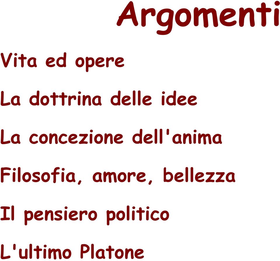 dell'anima Filosofia, amore,