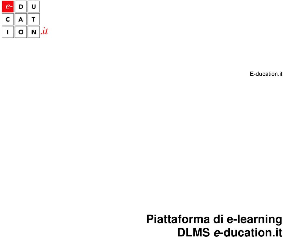 di e-learning