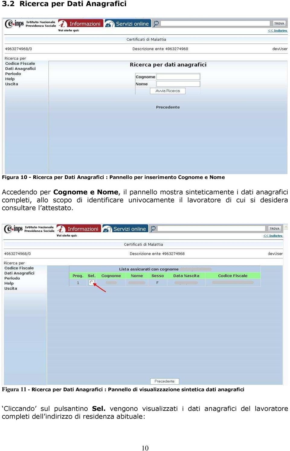 di cui si desidera consultare l attestato.