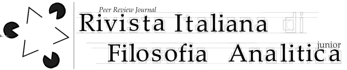 Rivista Italiana di Filosofia Analitica Junior 4:1 (2013) ISSN 2037-4445 CC http://www.rifanalitica.