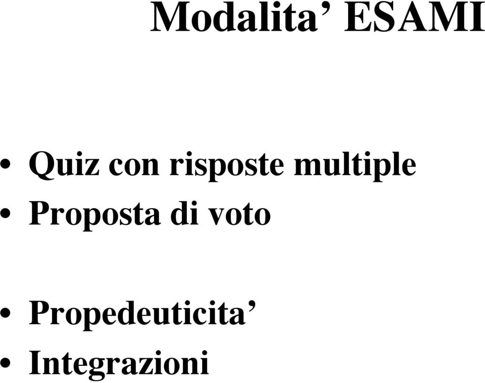 Proposta di voto