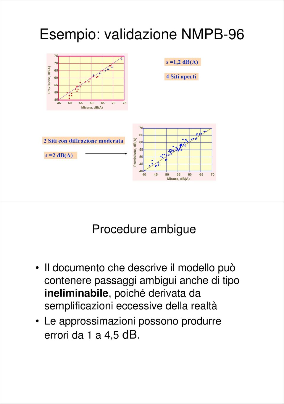 ineliminabile, poiché derivata da semplificazioni eccessive