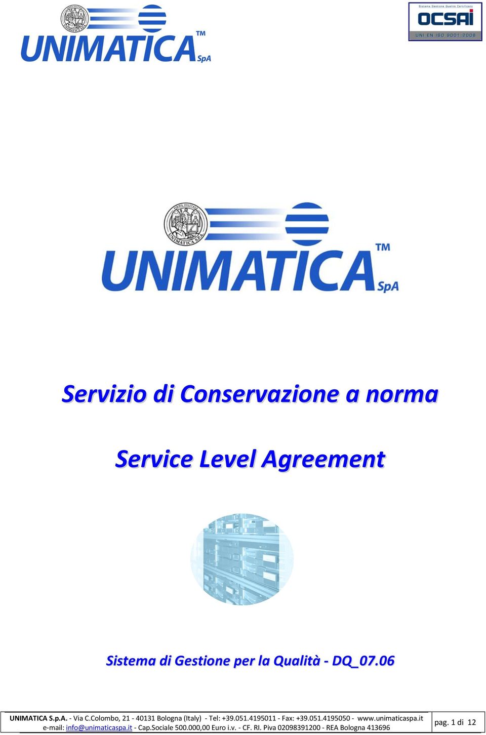 Agreement Sistema di