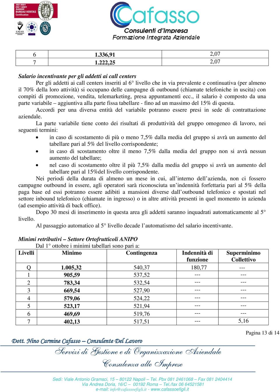 occupano delle campagne di outbound (chiamate telefoniche in uscita) con compiti di promozione, vendita, telemarketing, presa appuntamenti ecc.