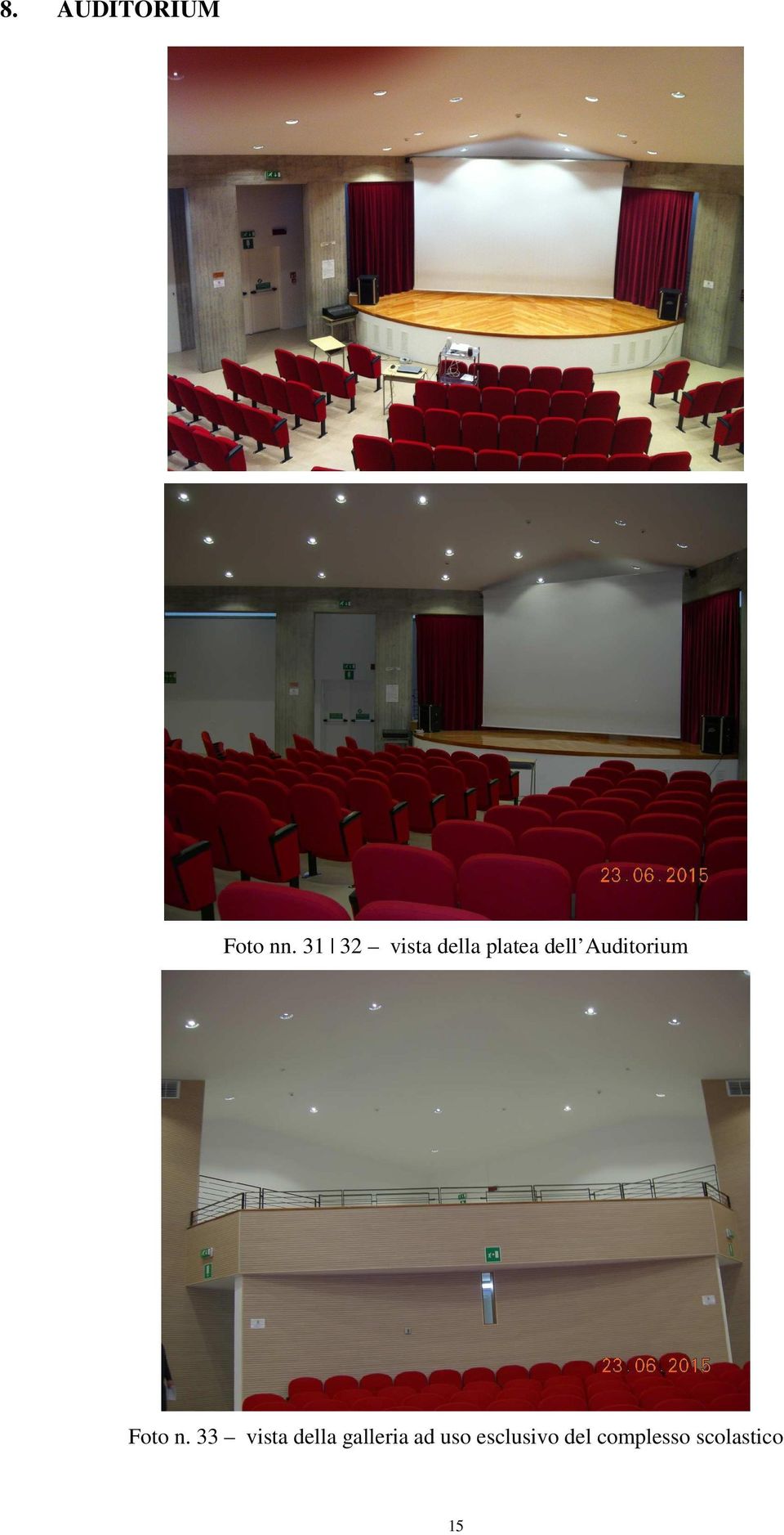 Auditorium Foto n.