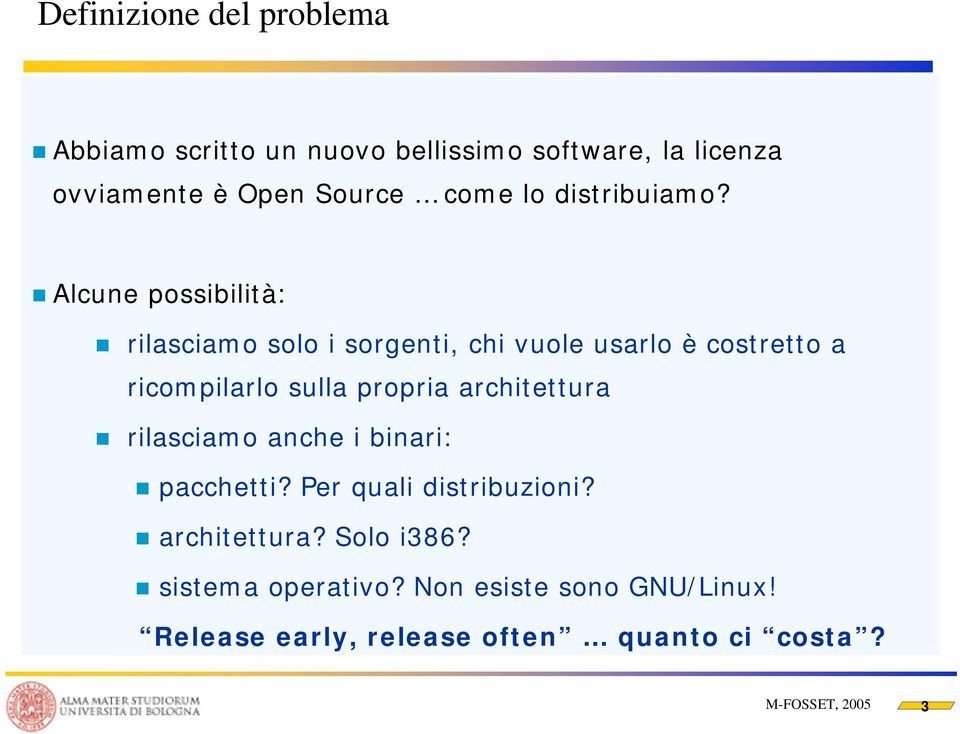 Alcune possibilità: rilasciamo solo i sorgenti, chi vuole usarlo è costretto a ricompilarlo sulla propria