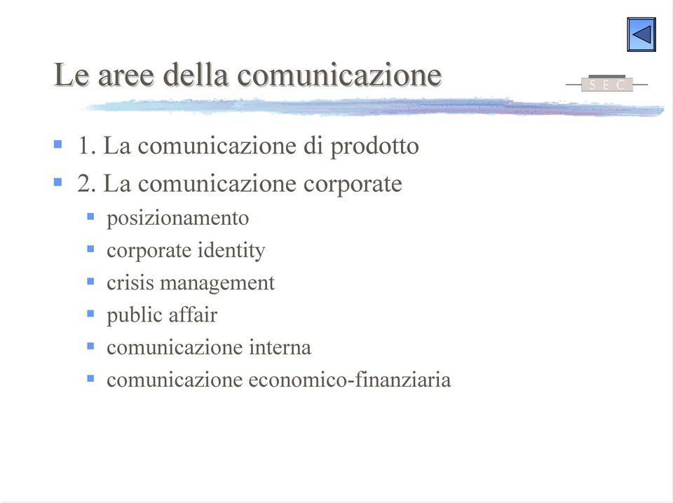 La comunicazione corporate posizionamento corporate