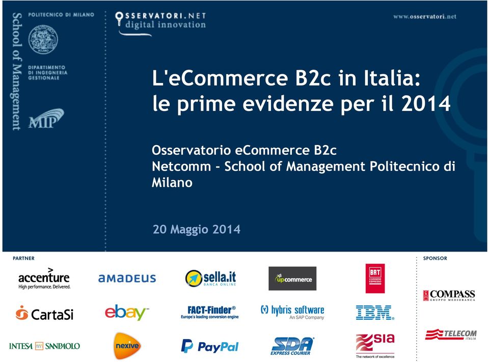 ecommerce B2c Netcomm - School of