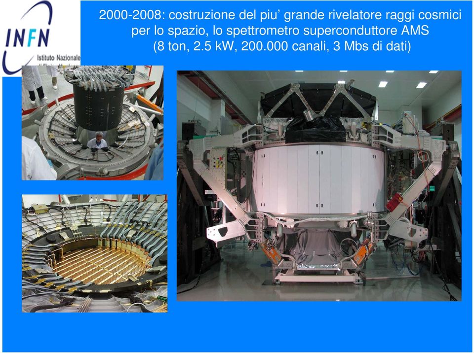 lo spettrometro superconduttore AMS (8