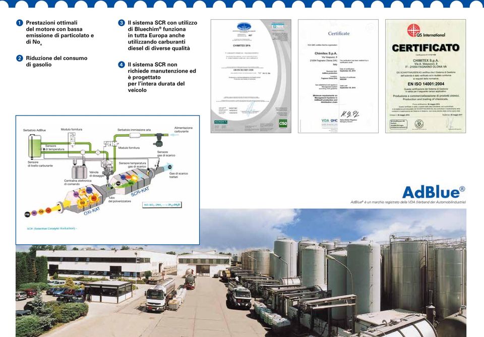 fornitura Serbatoio immissione aria Alimentazione carburante Sensore di temperatura Modulo fornitura Sensore gas di scarico Sensore di livello carburante Sensore temperatura gas