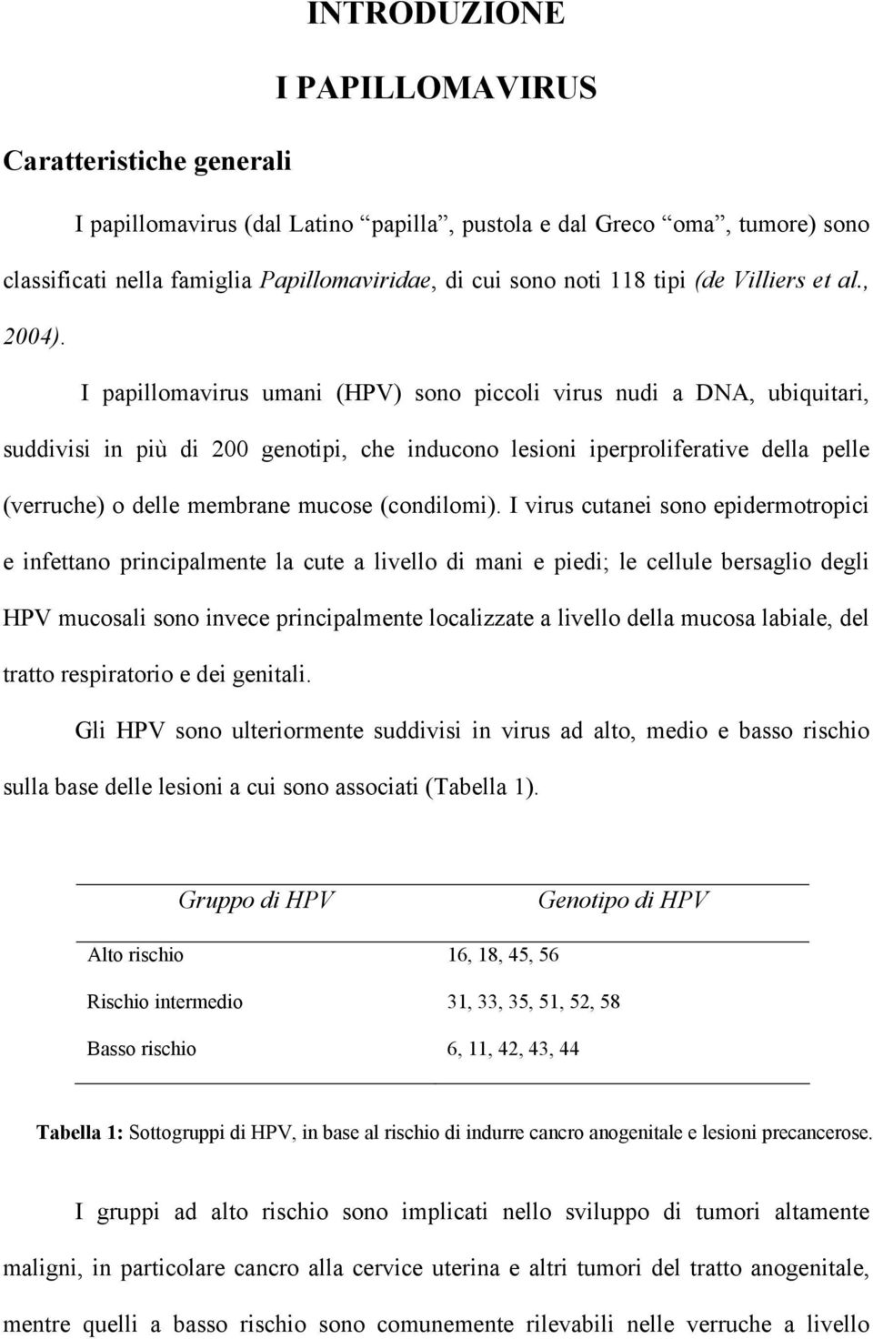 I papillomavirus umani (HPV) sono piccoli virus nudi a DNA, ubiquitari, suddivisi in più di 200 genotipi, che inducono lesioni iperproliferative della pelle (verruche) o delle membrane mucose