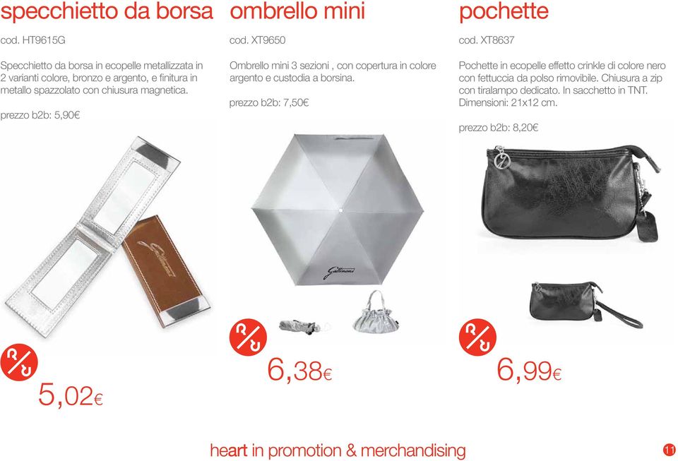 chiusura magnetica. prezzo b2b: 5,90 ombrello mini cod.