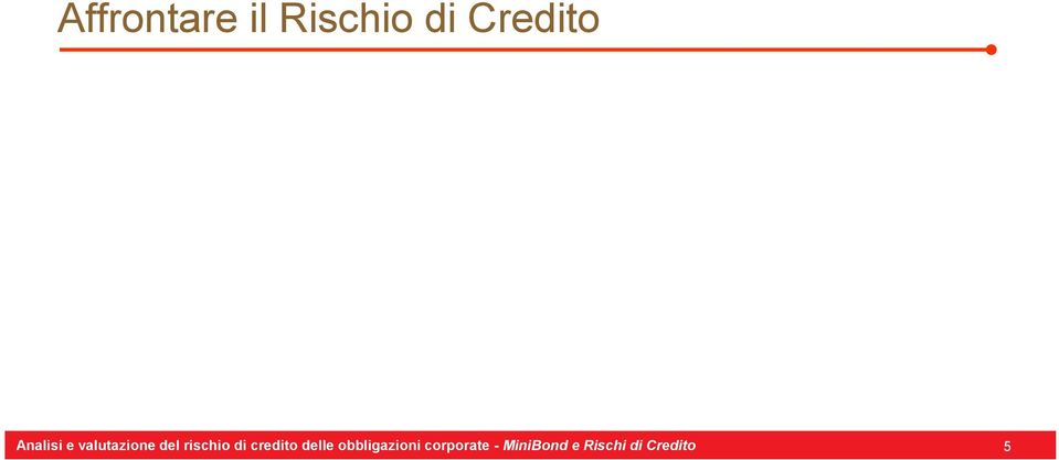 di credito delle obbligazioni