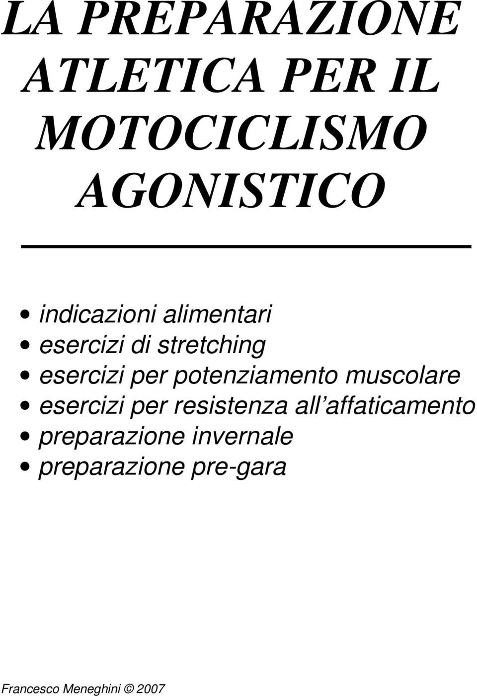 potenziamento muscolare esercizi per resistenza all