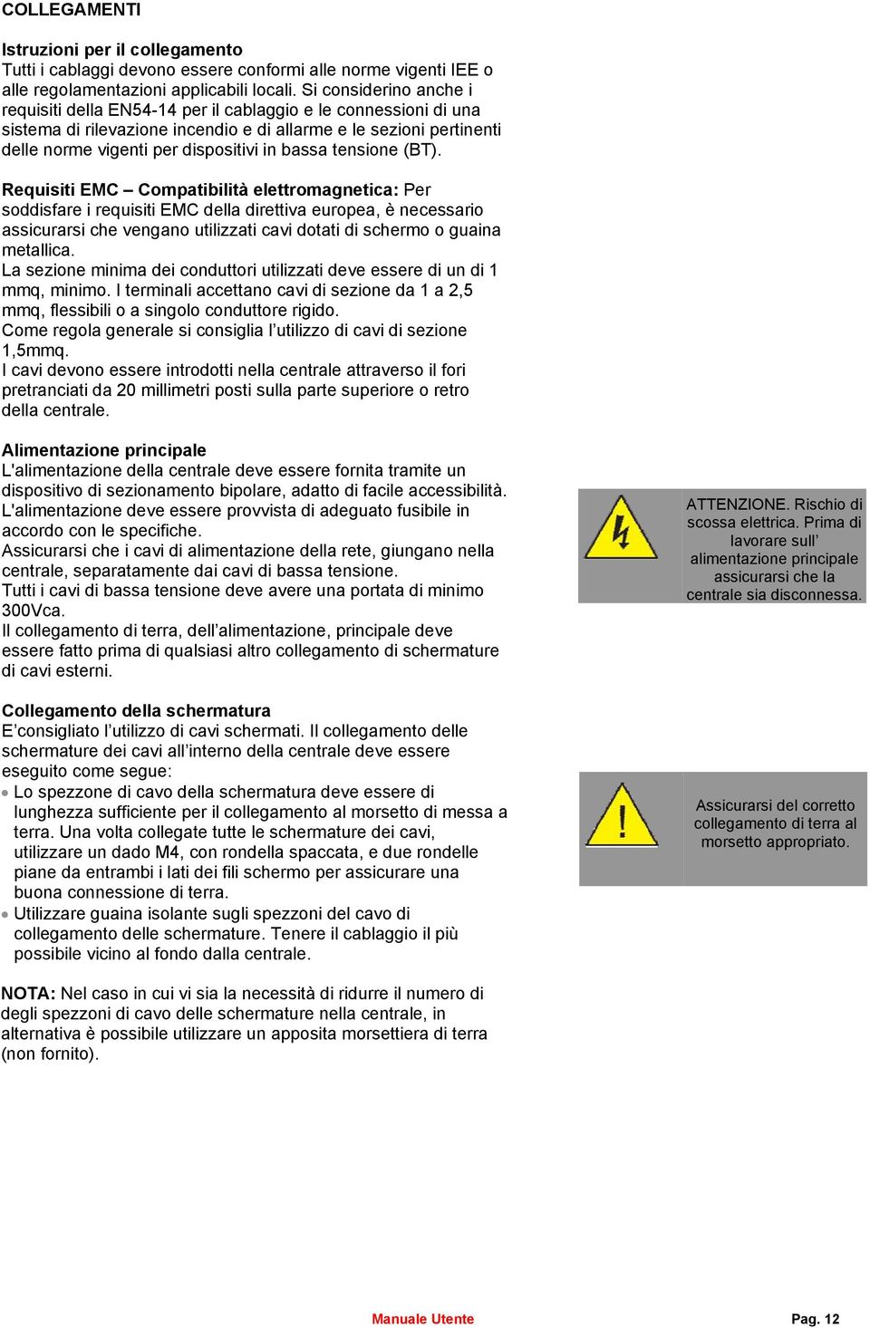 bassa tensione (BT).