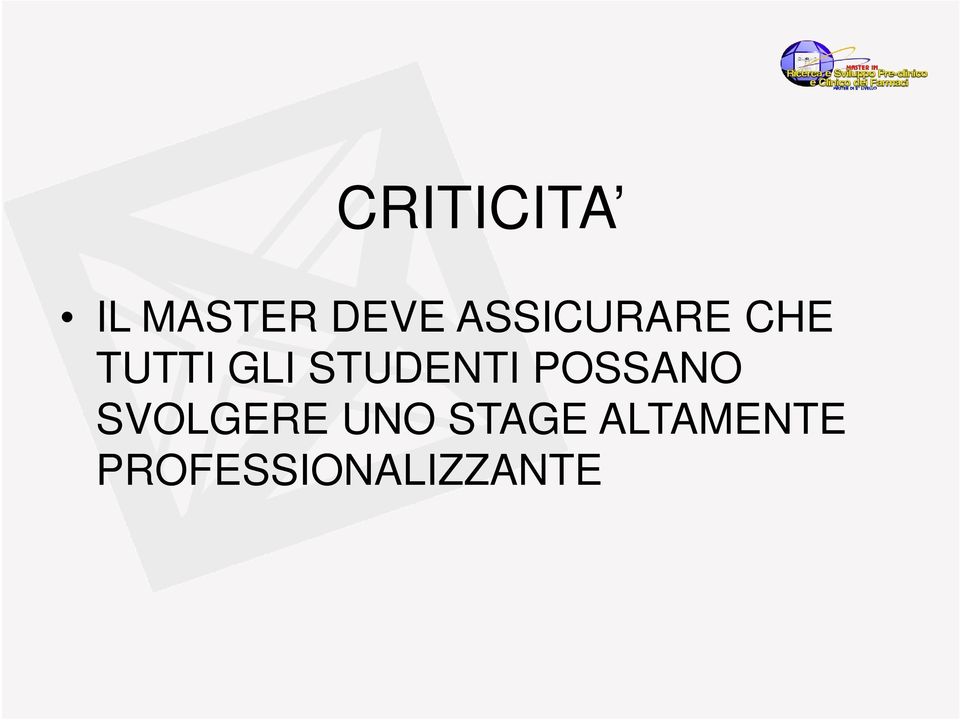 STUDENTI POSSANO SVOLGERE