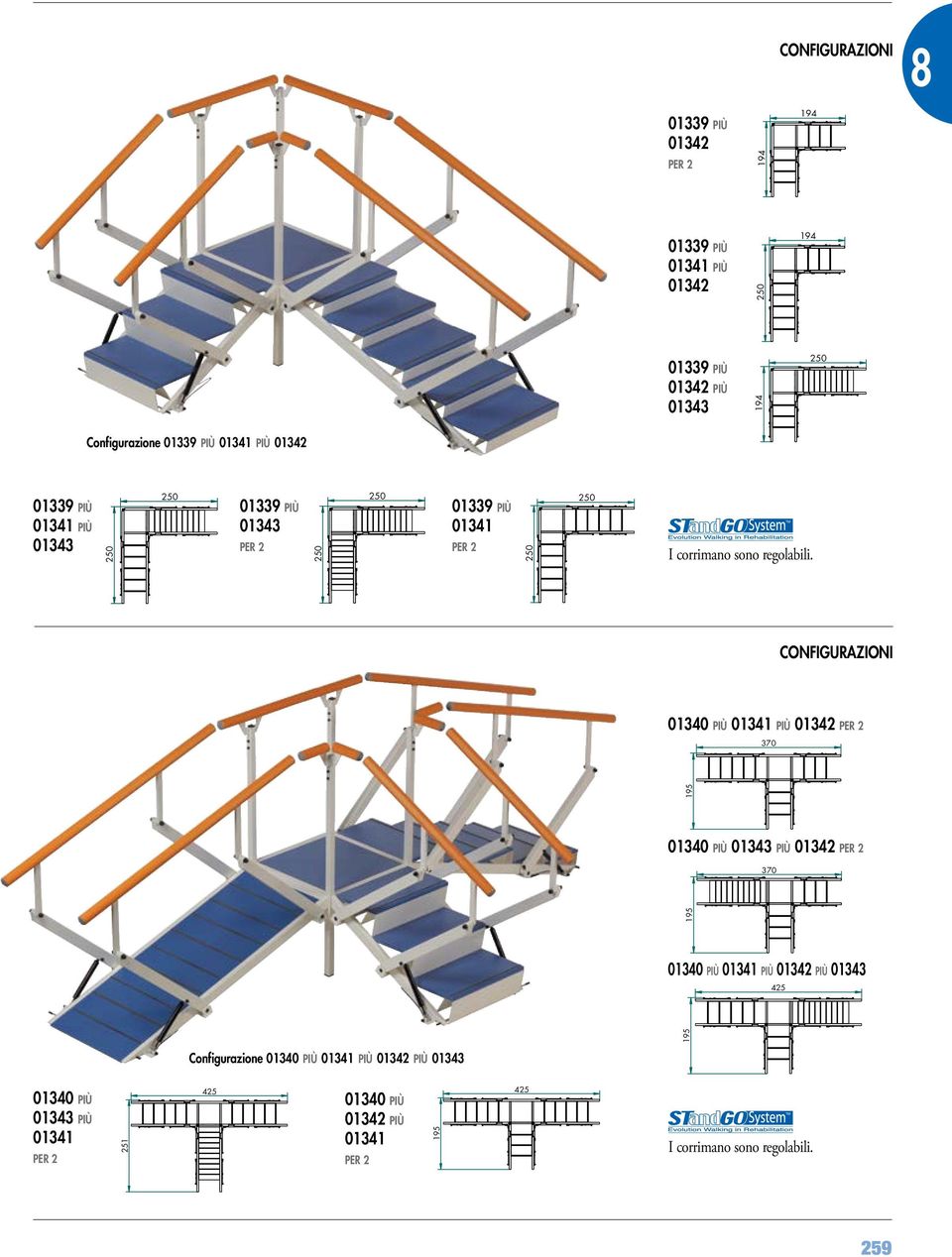 01340 più 01341 più 01342 configurazioni 01340 più 01343 più 01342 01340 più 01341 più 01342 più