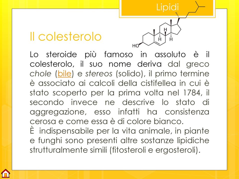 secondo invece ne descrive lo stato di aggregazione, esso infatti ha consistenza cerosa e come essa è di colore bianco.