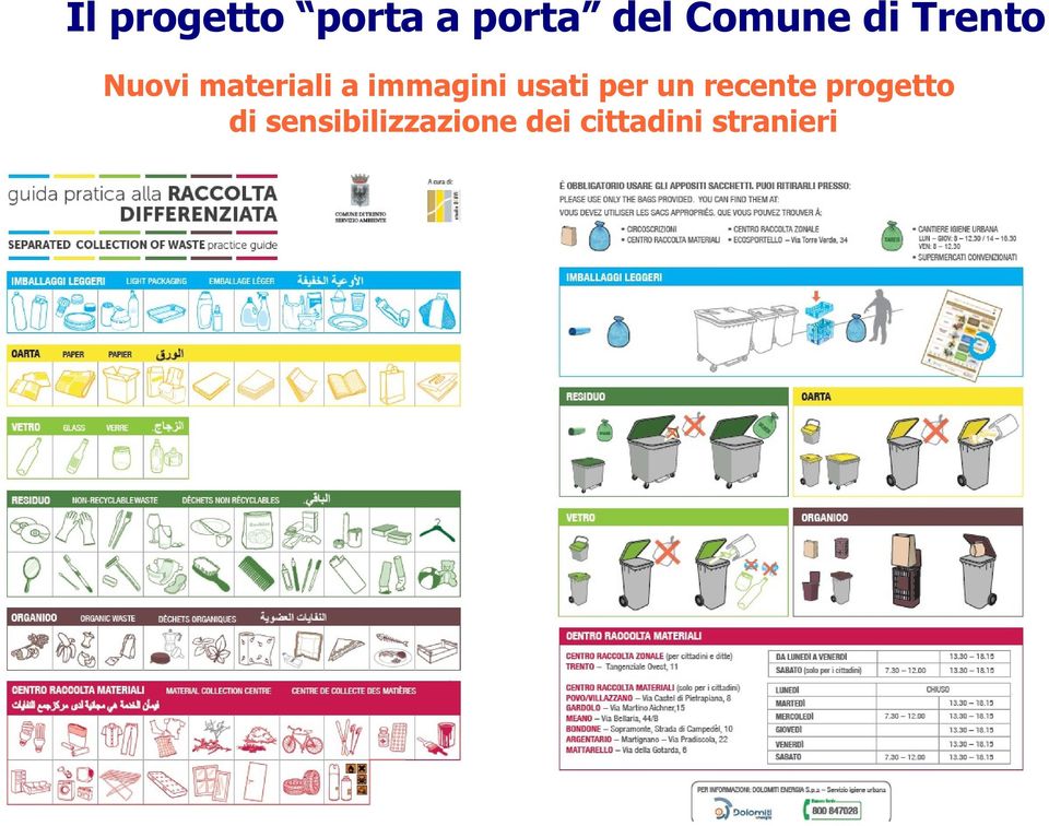 recente progetto di