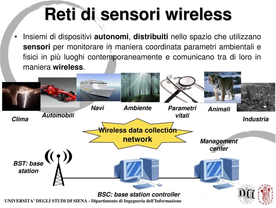 contemporaneamente e comunicano tra di loro in maniera wireless.