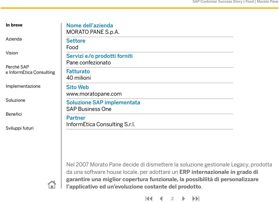mentata SAP Business One Partner InformEtica Consult