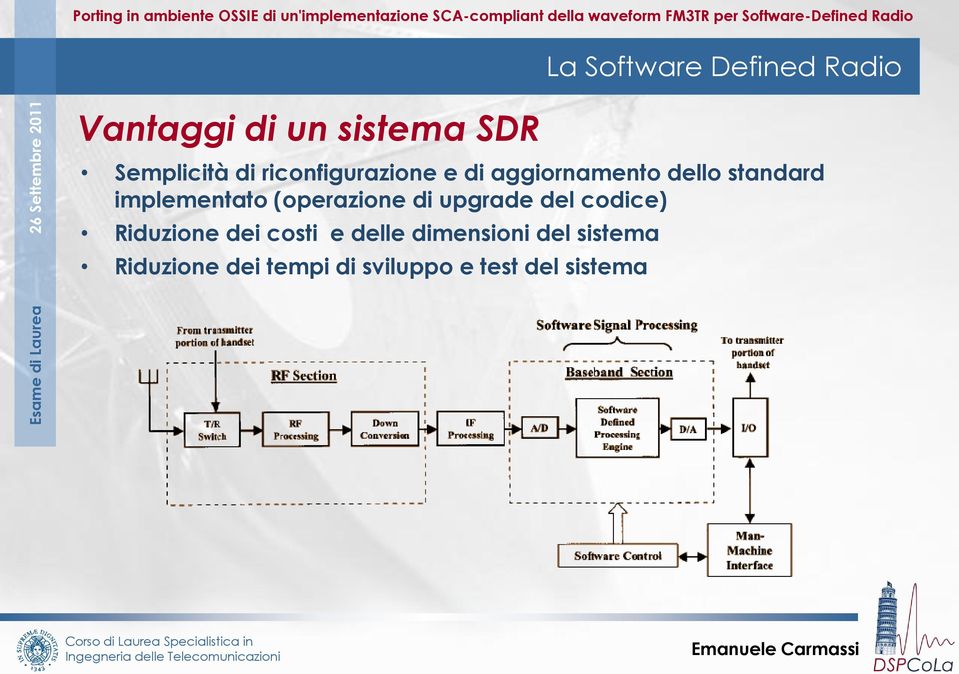 (operazione di upgrade del codice) Riduzione dei costi e delle