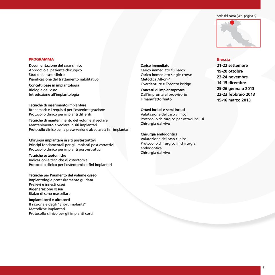 di mantenimento del volume alveolare Mantenimento alveolare in siti implantari Protocollo clinico per la preservazione alveolare a fini implantari Chirurgia implantare in siti postestrattivi Principi