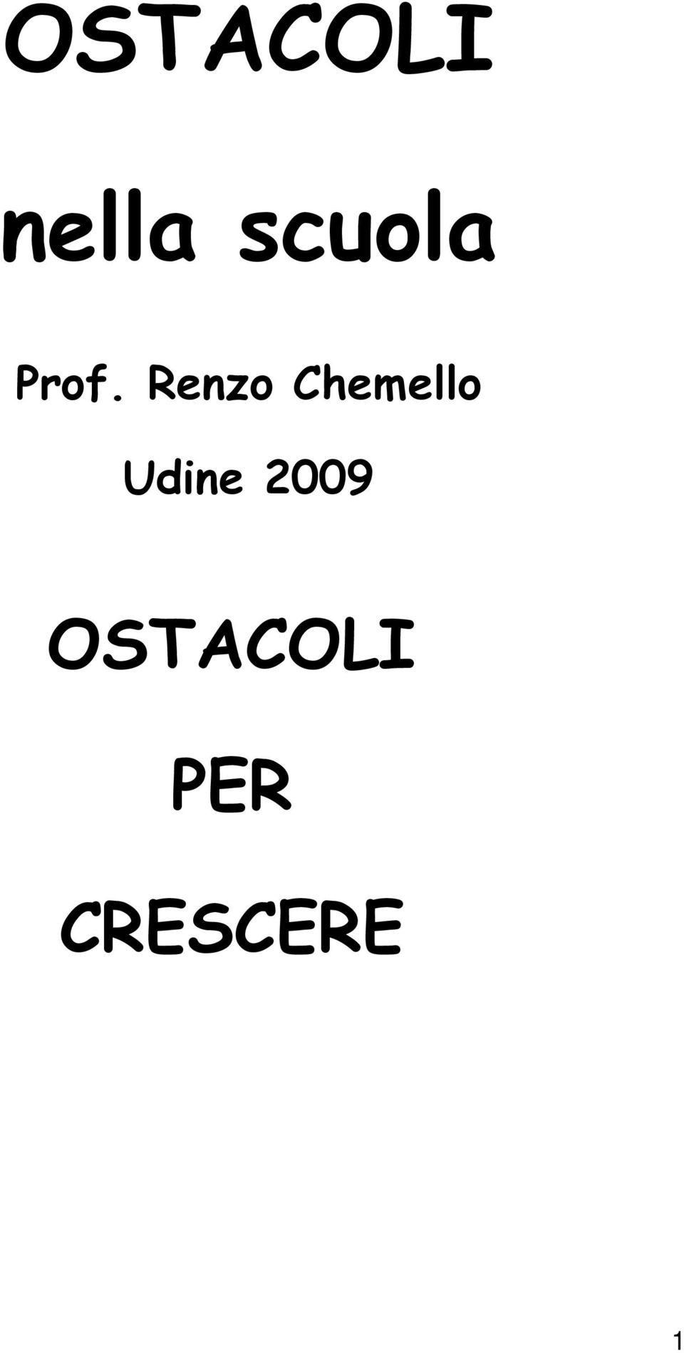 Renzo Chemello