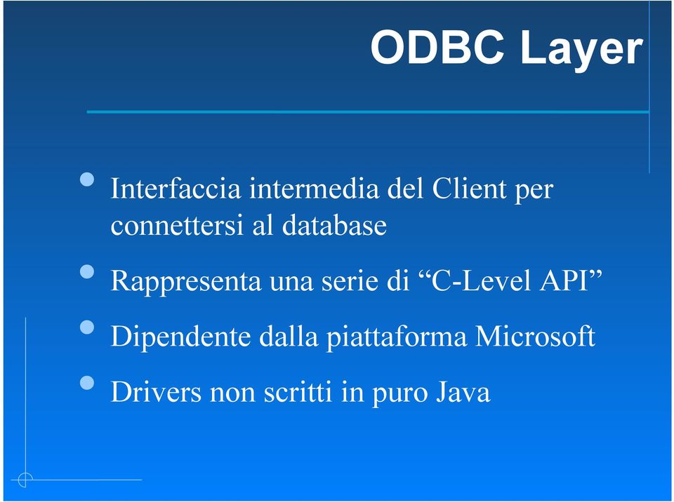 serie di C-Level API Dipendente dalla