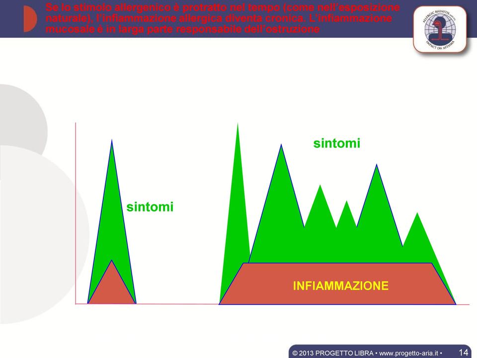 L infiammazione mucosale è in larga parte responsabile dell