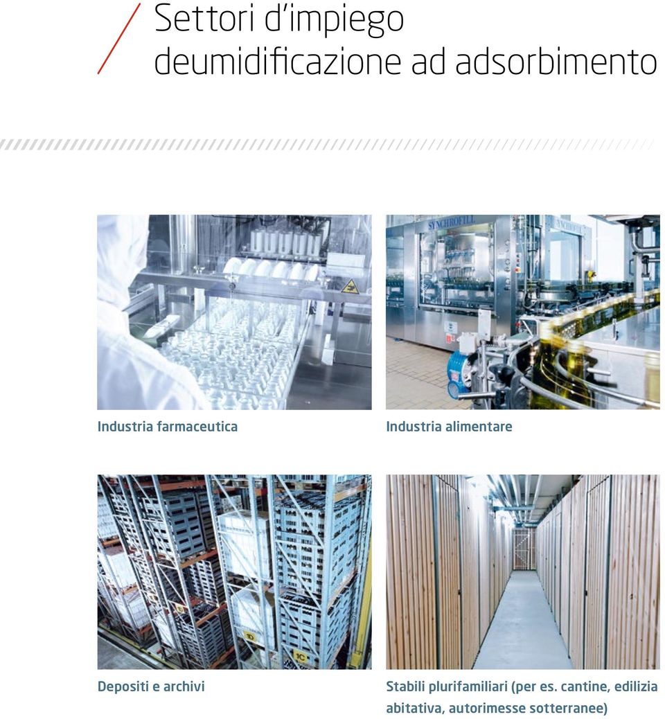 alimentare Depositi e archivi Stabili