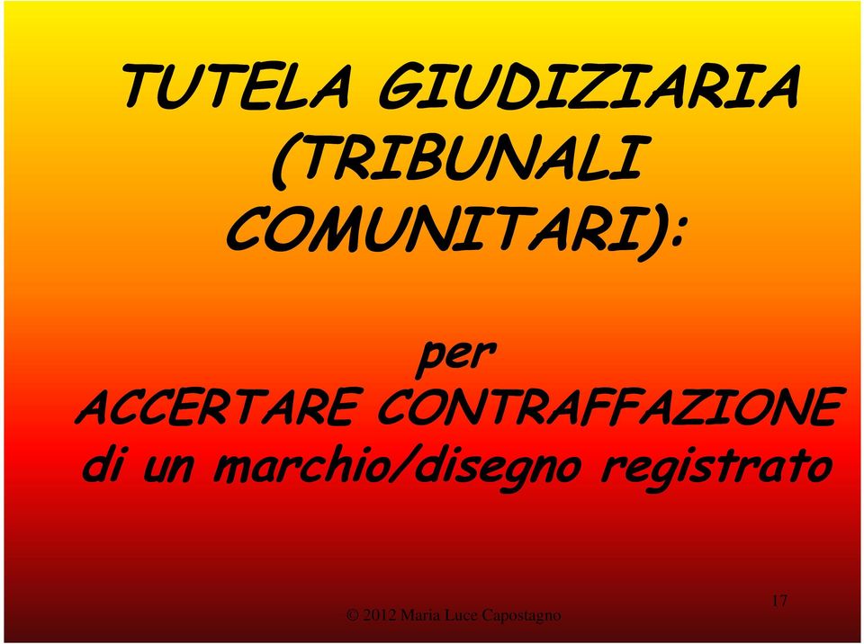 per ACCERTARE