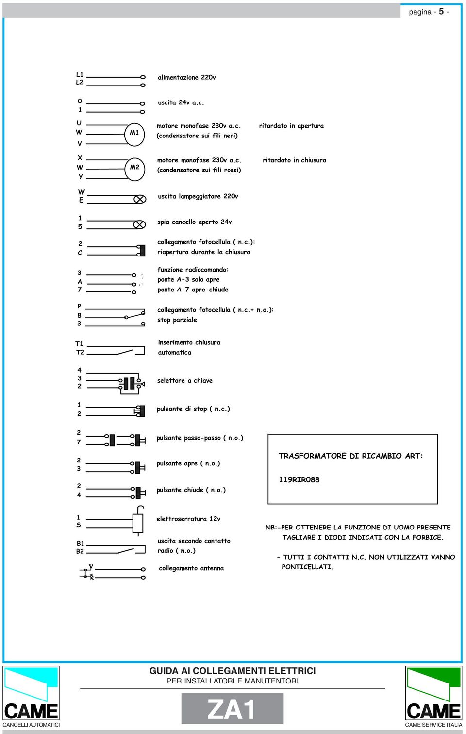 M motore monofase 0v a.c.