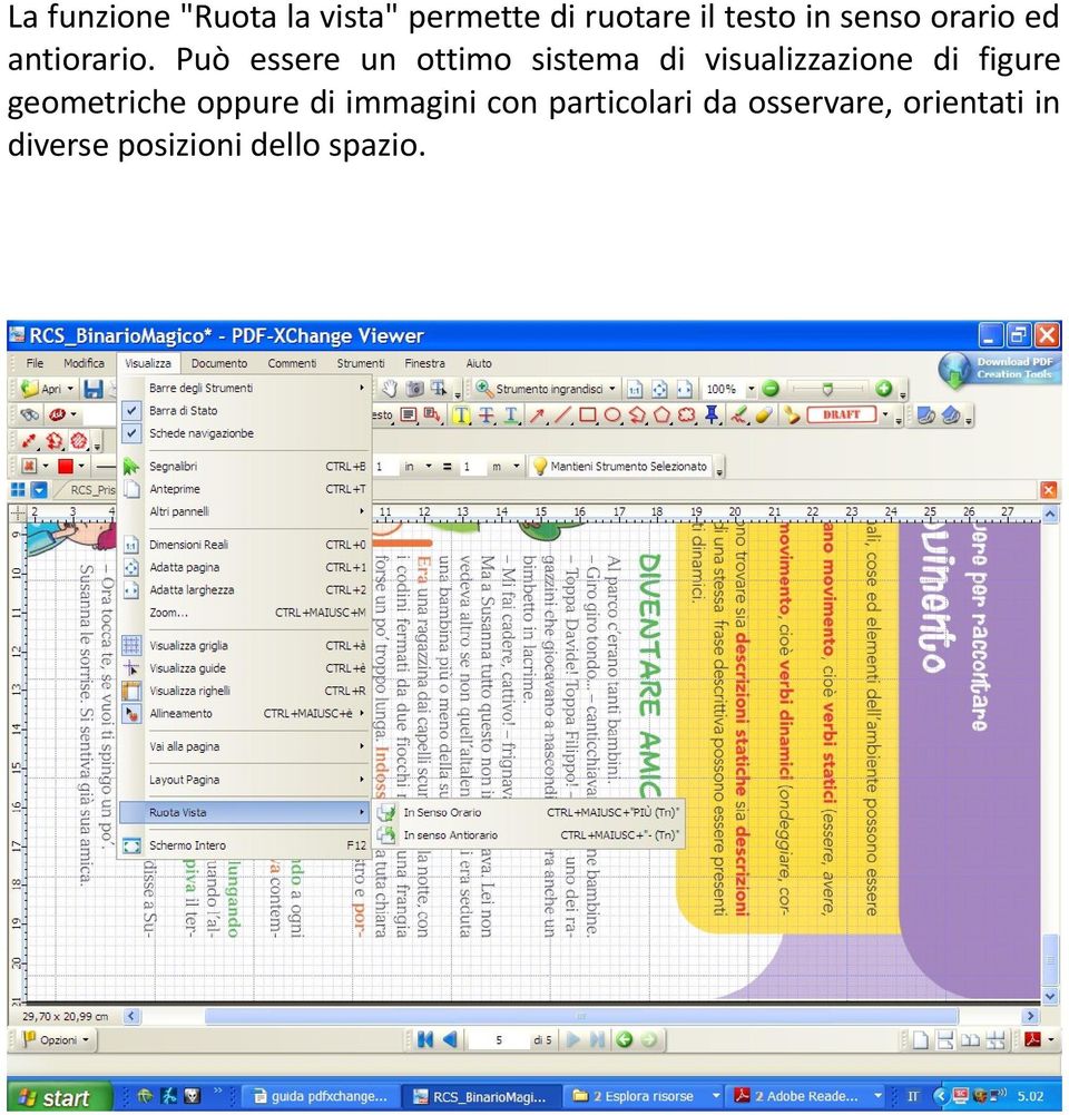 Può essere un ottimo sistema di visualizzazione di figure