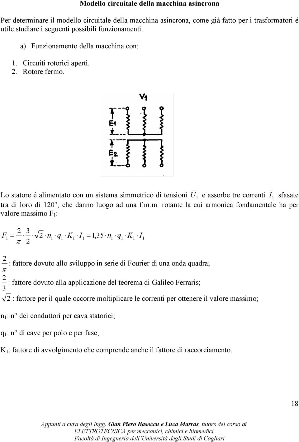 Lo statore é alime